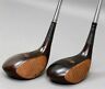 314-315 Cruve Set Jack White Denny Shute Wood Face Golf Clubs