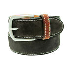 645782808835 Tb Phelps New Warwick Suede Golf Belt Dark