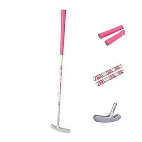 43528-103629 Acstar Two Way Junior Golf Putter 25 Inch Age 3-5 Silver Head Pink Grip