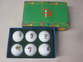 Acushnet 400182334021 Vintage Disney Character Pinnacle Sand Trap Collection Golf Balls