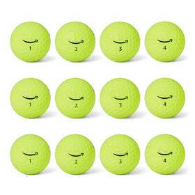 Amazon Basics B0f1cy8hhg Core Soft Golf Balls 12-pack Yellow Durable High Visibility