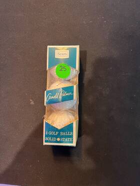 Arnold Palmer 82189 Vintage Solid State 3 Balls Sears One Sleeve