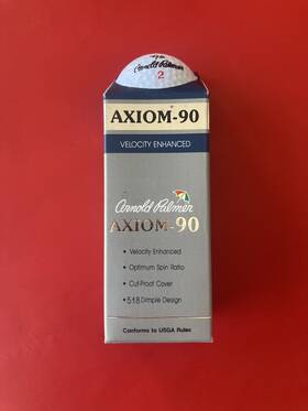 Axiom-90 Arnold Palmer Sleeve Of 3 Vintage Golf Balls 1992