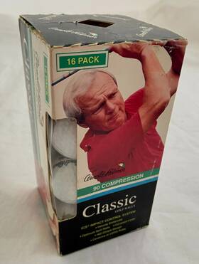 Arnold Palmer Classic 743496010312 Vintage New Unopened Nm 16 Pack 90 Compression Golf Balls