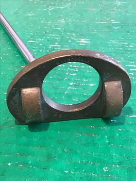 P-107 Ben Hogan Rare Vintage Macdougall Brass Putter With Avon Track Line Grip Rh