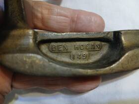 P139 Ben Hogan Vintage Rh Brass Putter Original Head Only P139 Ben Hogan Vintage Rh Brass Putter Original Head Only