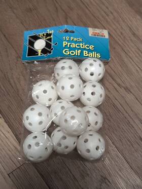 94190 Big Lots Vintage Pack Of 12 Practice Golf Balls Nos 94190 Big Lots Vintage Pack Of 12 Practice Golf Balls Nos