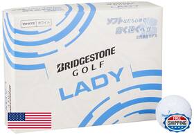Bridgestone B010ukmjyo Lbwxj Lady Golf Ball - White Distance Accuracy Soft Feel