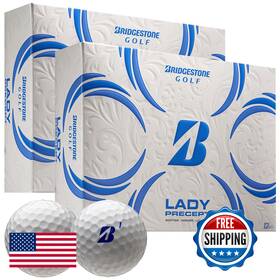 Bridgestone Golf B0f9b6h3t8 Lady White Double Dozen