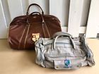 Burton Vintage Leather Golf Bags Duffel Bag Shaker Day Lot