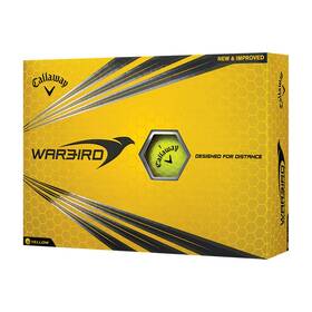 Callaway B01n5hb7lj Warbird Golf Balls Yellow - 1 Dozen Prior Gen Distance Low Spin