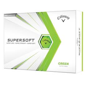 Callaway B08tf3pt4n Golf 2021 Supersoft Balls Green - Enhanced Distance And Soft Feel