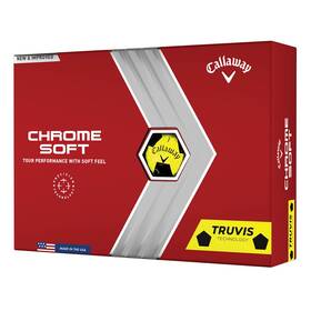 Callaway B09knzfyp7 Golf 2022 Chrome Soft Balls Yellow/black Truvis - Precision Tech