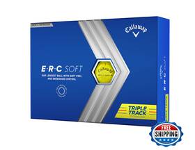 Callaway B0bmhzr6h9 Golf Erc Soft Balls Yellow Triple Track