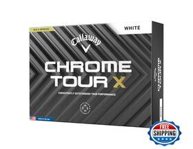 Callaway B0cjk178mp Golf Chrome Tour X Balls White