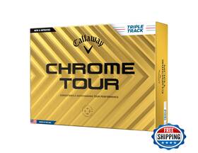 Callaway B0cjk2p78g Golf Chrome Tour Balls Triple Track White