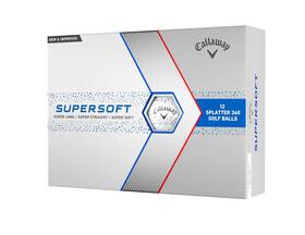 Callaway B0cnsdz4zz Supersoft 2023 Blue Splatter Golf Balls 12-pack - Ultra Soft Feel