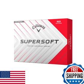 Callaway B0dht5ytyx Golf Supersoft Balls 2025 Red 642826212