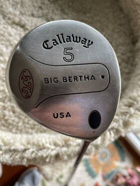 Callaway Clcclcl64 Vintage Golf Big Bertha Fairway 5 Wood Club