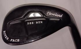 Cleveland 00n6620 588 Rtx Black Wedge 54 - 14 Rotex Face True Temper Dynamic Gold U.s.a