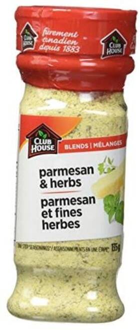 Club House Cop-001 Signature Blend Parmesan And Herbs 135g/4.8 Oz. Imported From