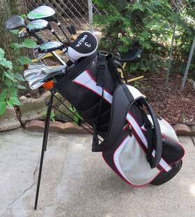 Delta X2400 Pro Golf Set Bag And Extra Woods Irons Right-hand Pick-up Chicago
