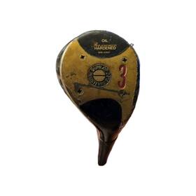 Dunlop Mw42647 Vintage Oil Hardened Persimmon #3 Maxfli Wood Right Handed Golf Club