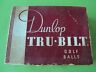 Dunlop Vintage Golf Balls Unused