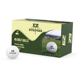 Ez Stripers 198715315141 Bulk Golf Balls Pack Of 45 High-durability Value For Maximum