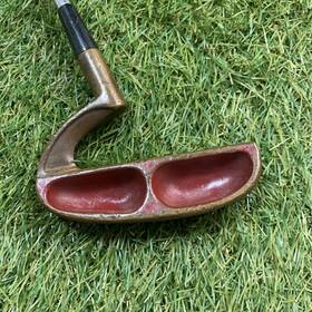 Freddie Haas 7-11d Putter Claremont Calif Steel Rh 34 Inch Leather Grip
