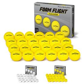 Gosports B083fk2y6q Foam Flight Practice Golf Balls 24 Pack - Yellow