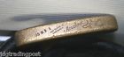 Osm5s Head Blade Eye Jr. Putter Acushnet Brass Way Bulls Vintage Reuter . Two