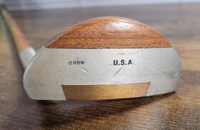 18hbw Hickory Otey Crisman Shaft Putter 18 Hbw 34.5 Inch Righthanded Rh Vintage Clean
