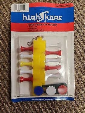 High Skore 044905606448 Vintage Score Golf Chain Tea Holder