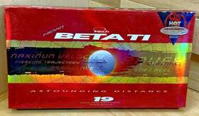 Intech Beta Ti 040169616889 Astounding Distance 19 Titanium High Performance Golf Balls New