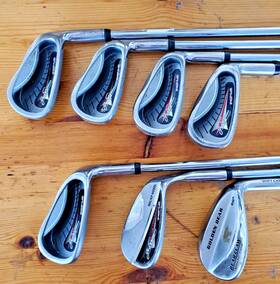 Jack Nicklaus 747-lo 5 Piece Set 5.6.7.8.9. Sw Golden Bear Lw