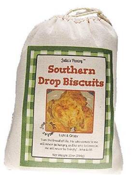 Julias Southern Foods 895803002043 Real Buttermilk Biscuits 10oz Cloth Bag