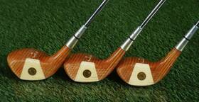 Kenneth Smith 111615 Solidized Woods Set 1w 3w 6w True Temper Rh Vintage