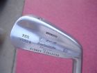2-iron Kenneth Smith Vintage Golf Club Rh Leather Grip Sidney Perlberg