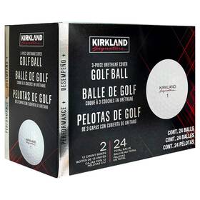 Kirkland B0c8lkrddq Signature Three-piece Golf Ball Performance Plusurethane Cover 24 Count