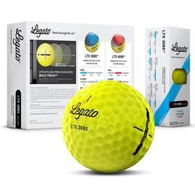 Legato B0b8qgbw2m Golf Balls Ltx3085 3-piece Urethane 85 Comp Yellow 1 Dozen Long Distance