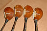M1-hs Pedersen Golf Club Set Vintage Genuine Persimmon By Woods