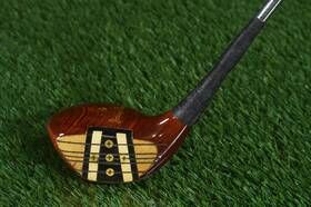 Macgregor 112w Jack Burke Celebrity Persimmon 3 Wood Lo Flex Rh Vintage