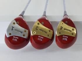 Macgregor 362w Vntg Refinished Master Jimmy Demaret 1 3 And 4 Woods - Late 1940s