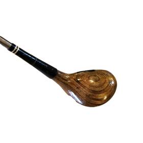 707t Macgregor Vintage Tourney 4 Wood Golf Club Persimmon Head Brass