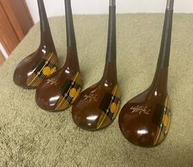 Macgregor M35w Rare 1957 Tourney Persimmon Wd Set Nice L K
