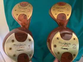 M75w Macgregor 1955 Eyeomatic Tourney Refurbished Refinished Woods 1 2 3 4 Rh