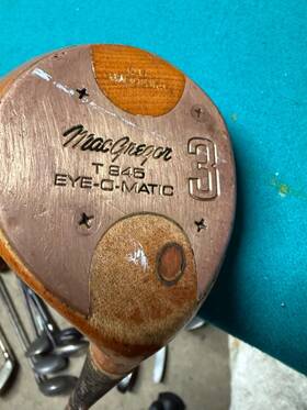 Macgregor T945 Vintage Eye-o-matic 3 Wood Oil Hardened 43 Inch