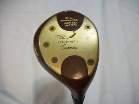Macgregor Tourney Eye O Matic M70w Rh Persimmon 2 Wood Oil Hardened