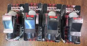 Mcdivots 015308101021 Golf Ball Tee Caddy In Black - Vintage Lot Of 4 New Usa Made